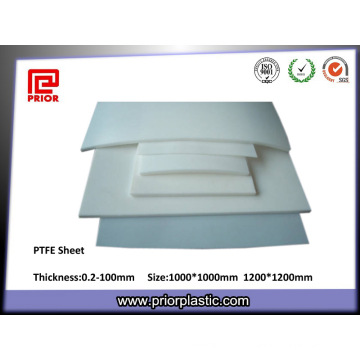 Folha de PTFE, lençol de Teflon com resistência de alta temperatura